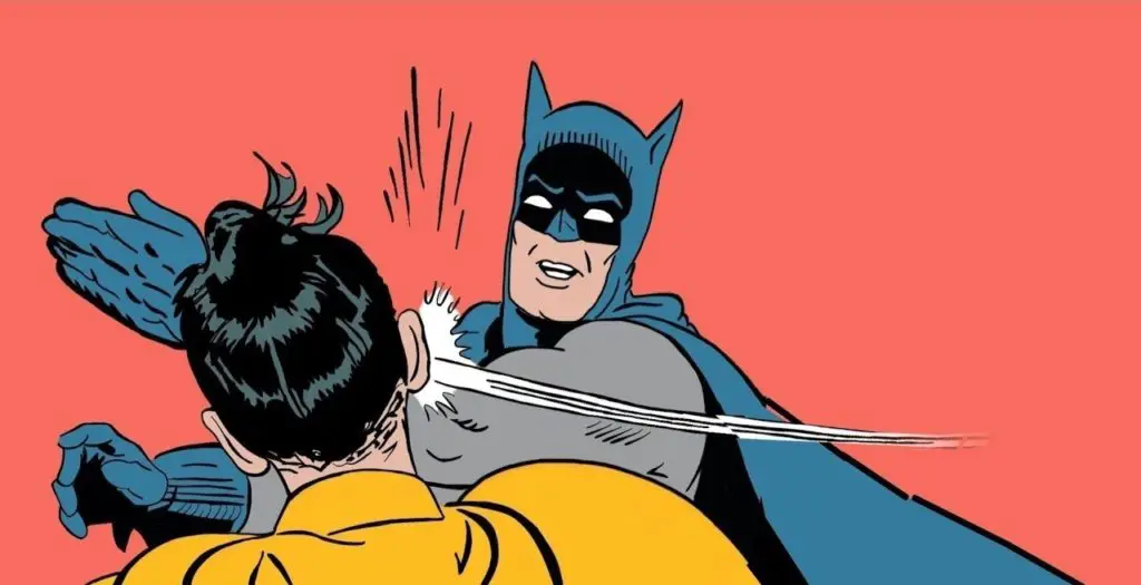 Batman slapping Robbin | LOSTnLOVEco slapping competition