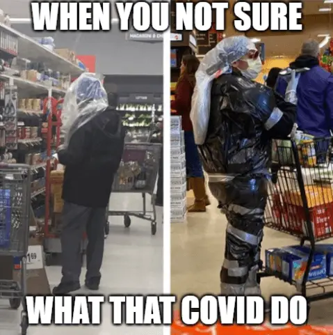 Coronavirus meme LOSTnLOVEco covid-19 shopping