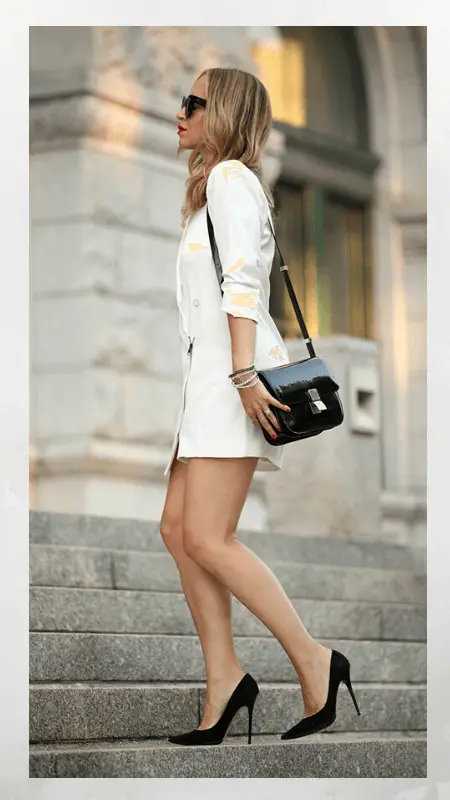 White Party Outfits Skirt