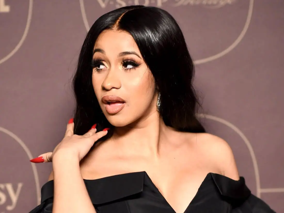 Cardi B Latest Cardi B Made An Entrance In A Padded Skirt And Suit Jacket 8 Replies 234