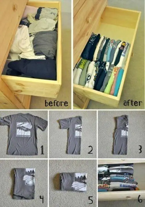 college fold clothes Dorm room LOSTnLOVEco