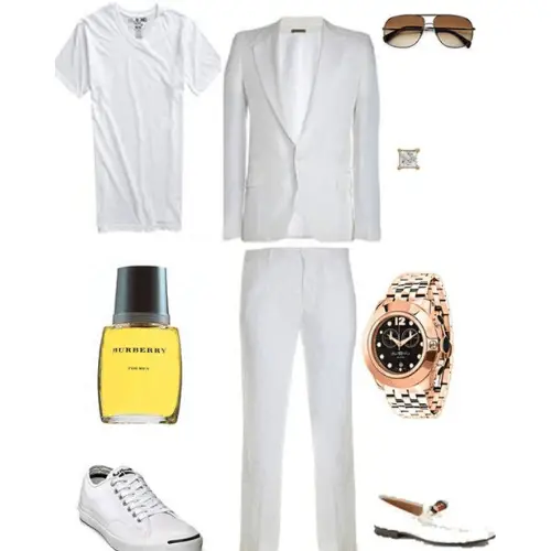 Mens Guide to All White Party Outfits 