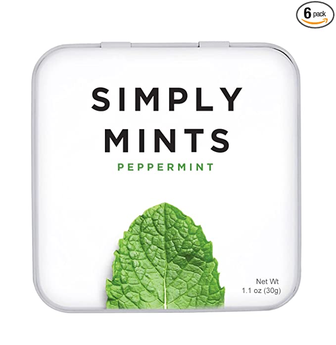 simply mints package that men should have in the car to show what it looks like