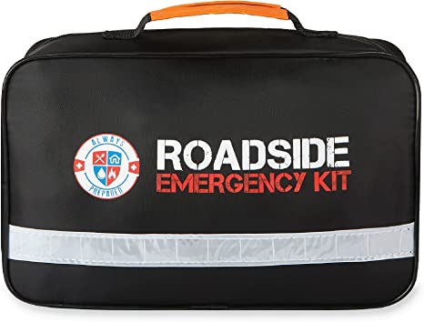 emergency car kit  that men should have in the car to show what it looks like