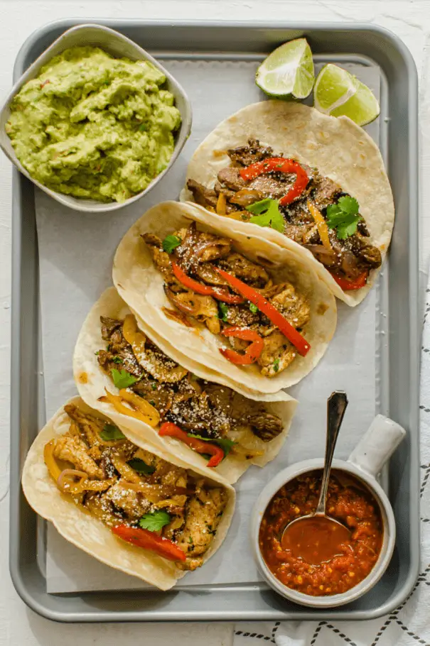 Our Steak Fajita recipe display