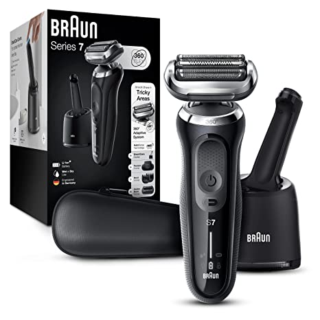 braun electric razor  picture display. to shoe the item for best electric trimmers and shavers