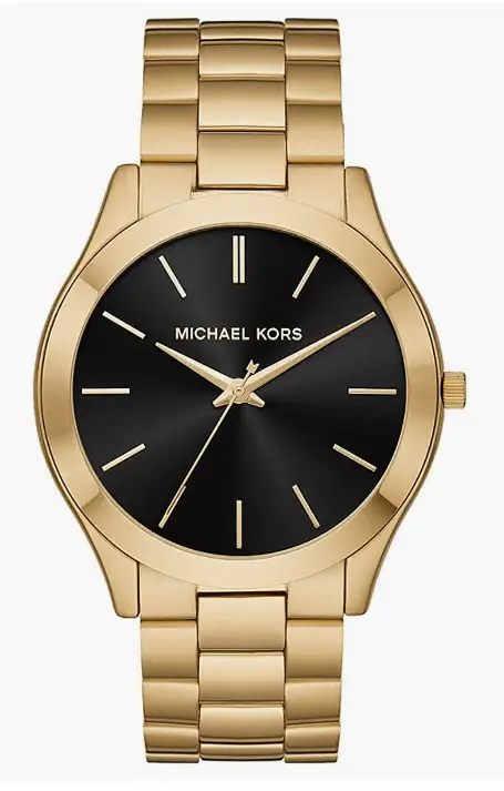 picture of michael kor watch gold