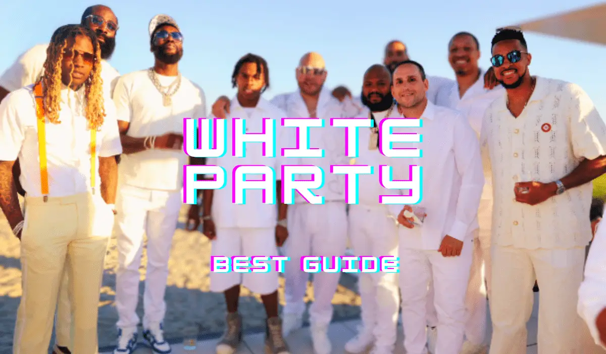 white party cover LOSTnLOVEco Men of fashion