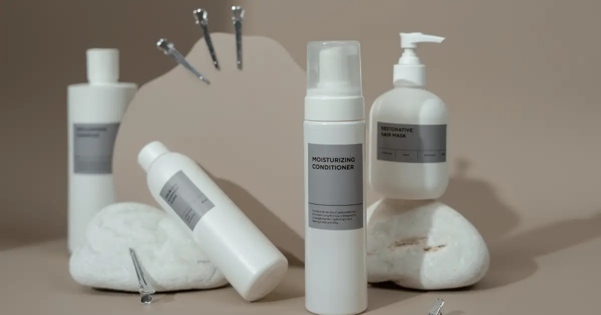 Various hair care products