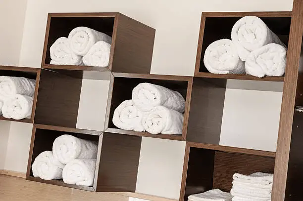 Towel Storage Ideas for Bathroom Shelves