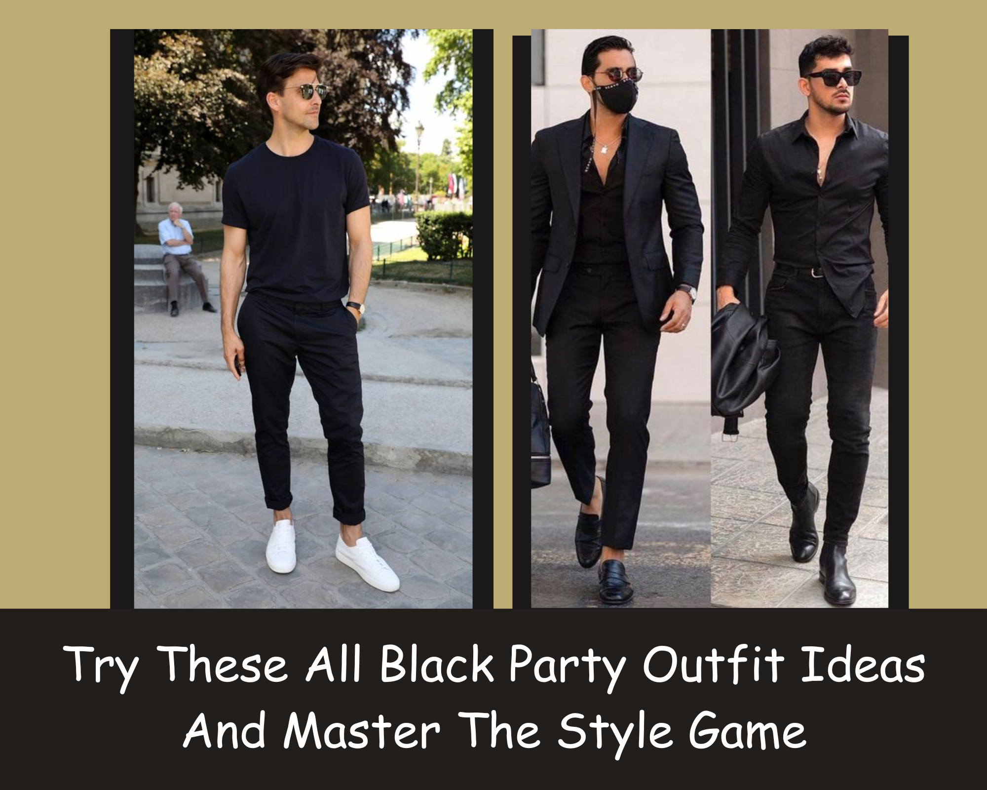 Dominate the Party Scene with These All Black Outfit Ideas