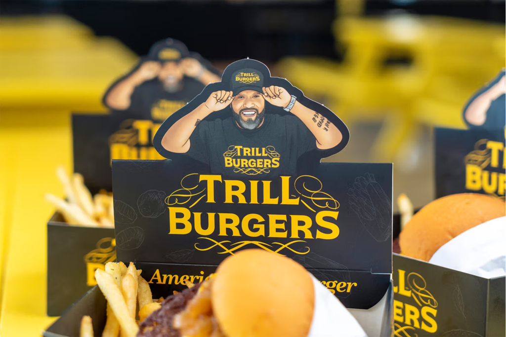 Mouth-watering Bun B hamburger - Trills rapper and restauranteur