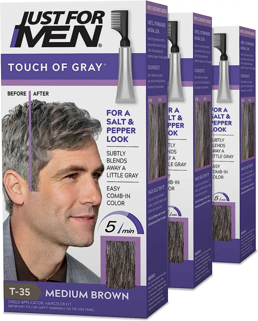 best mens hair dye for gray hair just for men hair dye